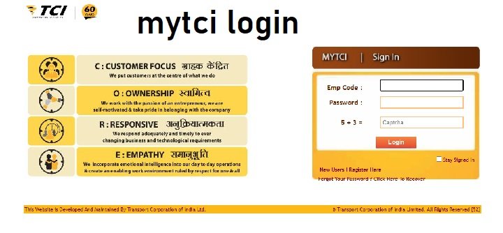 mytci login