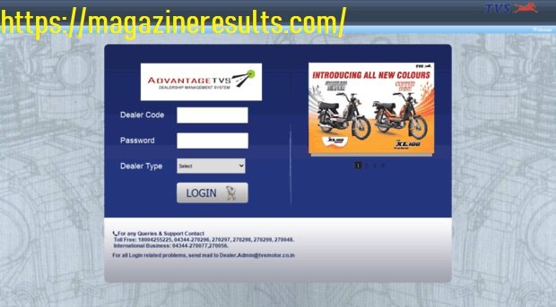 advantage tvs .in login