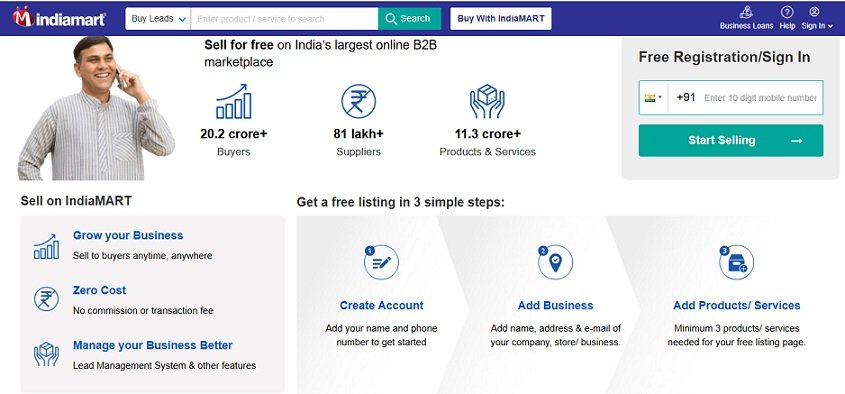 Seller Indiamart Login